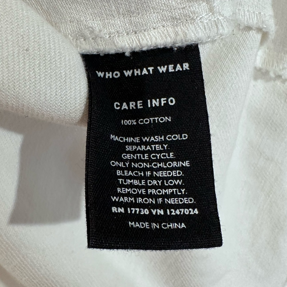Who What Wear x Target Denim Sleeveless Button Down Dress White Size Small - Picture 5 of 8